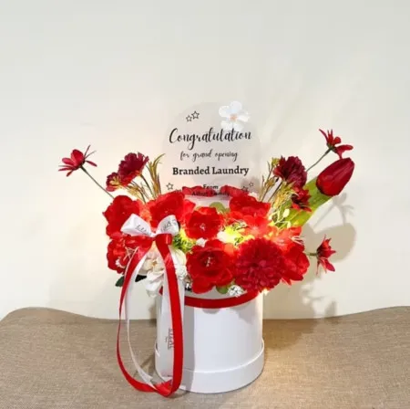 Bloom Box Akrilik Ucapan Grand Opening Pahuwato